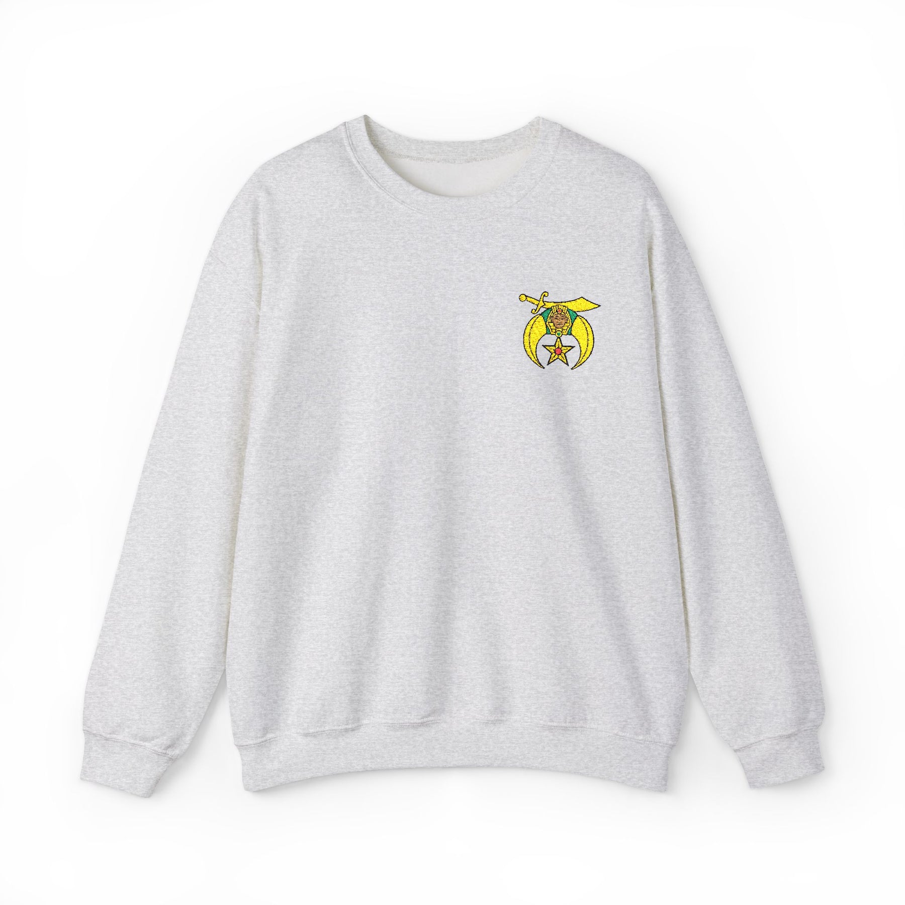 Daughters of Sphinx Sweatshirt - Crewneck Embroidered Emblem - Bricks Masons