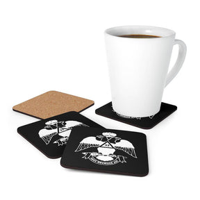 33rd Degree Scottish Rite Coaster - Wings Down Pieces Set - Bricks Masons