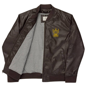 33rd Degree Scottish Rite Jacket - Wings Up Leather Golden Embroidery - Bricks Masons