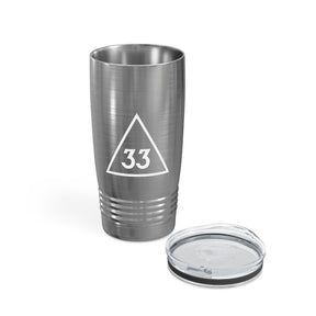 33rd Degree Scottish Rite Ringneck Tumbler - Various Colors - Bricks Masons