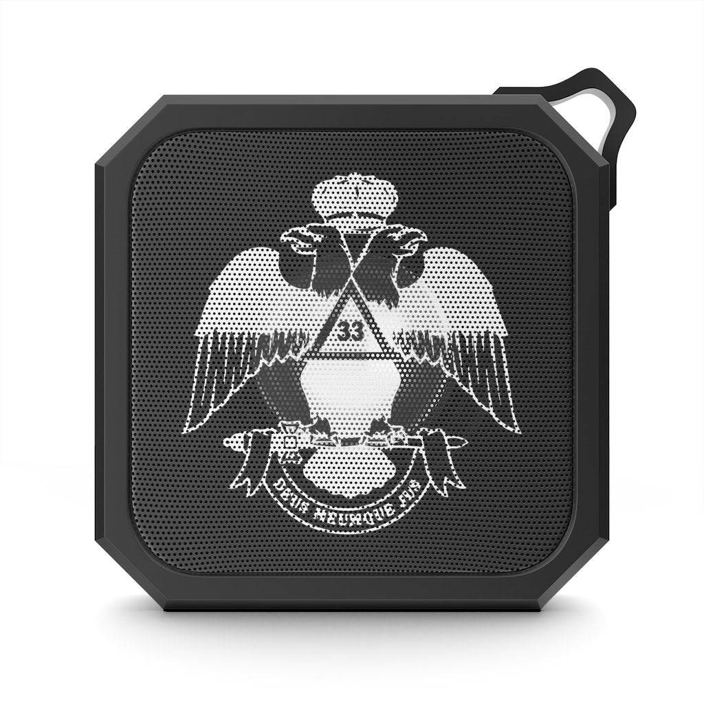 33rd Degree Scottish Rite Speaker - Wings Down White & Black - Bricks Masons