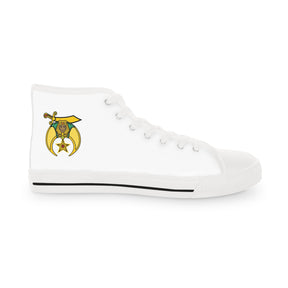 Daughters of Sphinx Sneaker - High Top Black & White - Bricks Masons