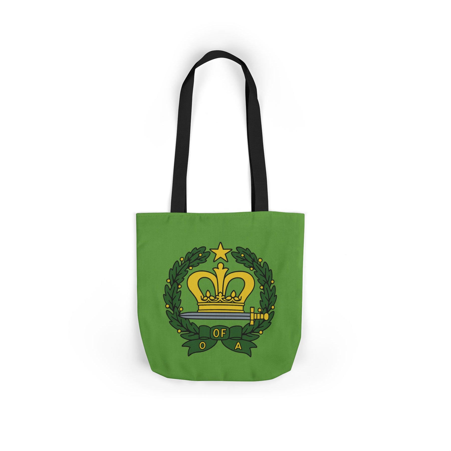 Order of the Amaranth Tote Bag - Green Polyester - Bricks Masons