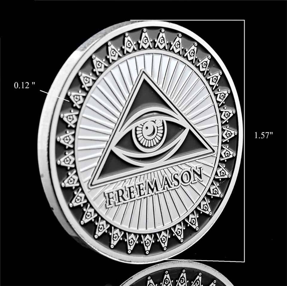 Master Mason Blue Lodge Coin - Commemorative