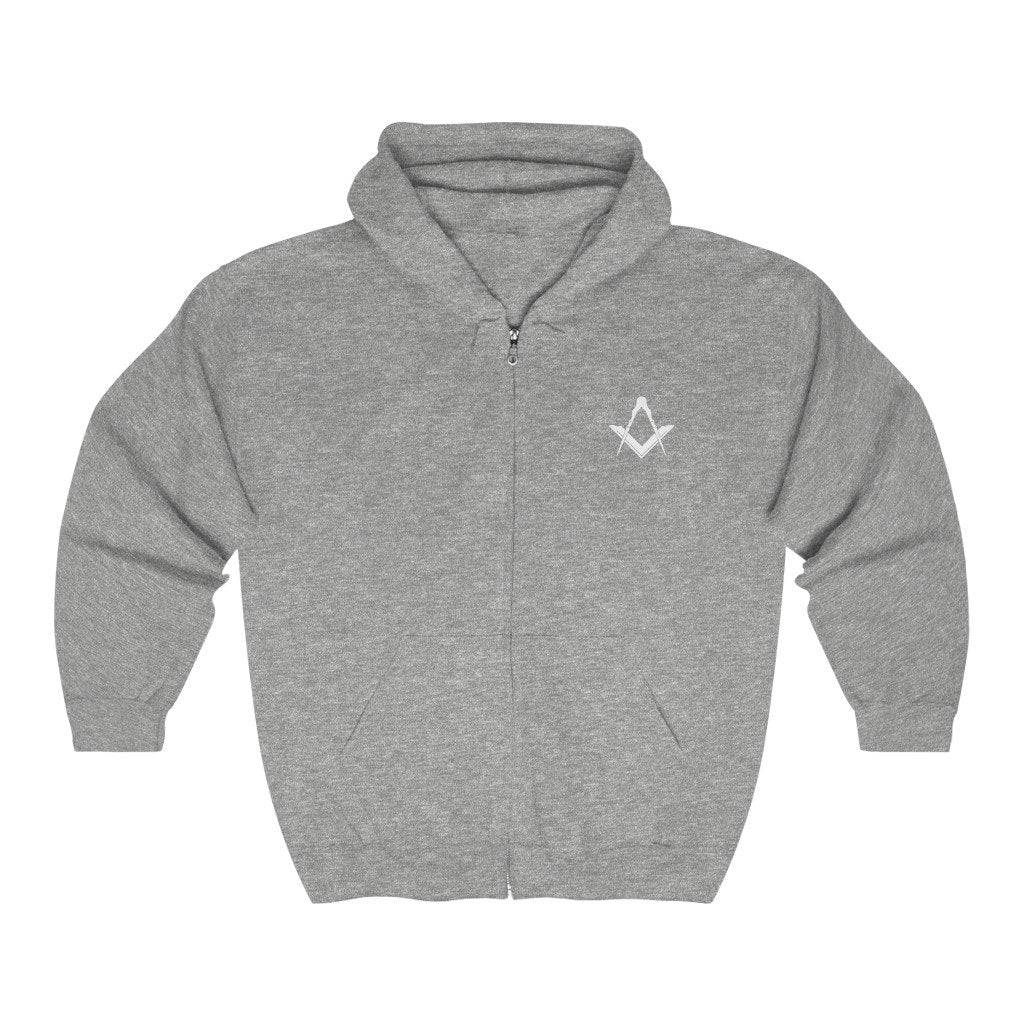 Master Mason Blue Lodge Hoodie - Various Colors Square & Compass G