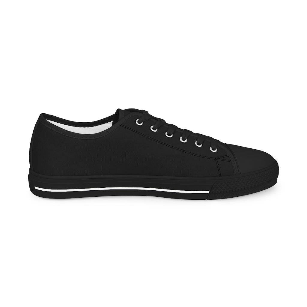 Order Of Malta Commandery Sneaker - Low Top Black & White