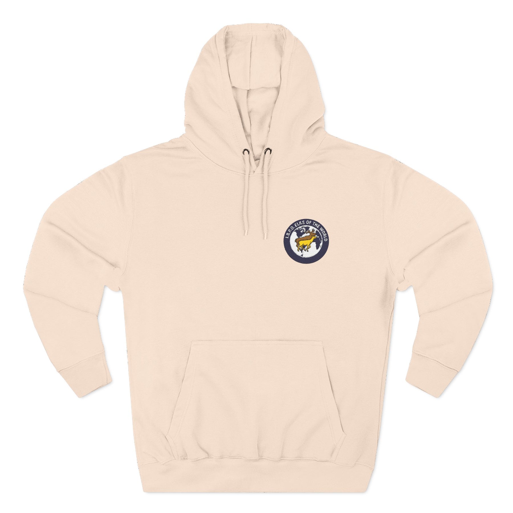 Elks of the World Hoodie - Embroidered Front Design - Bricks Masons