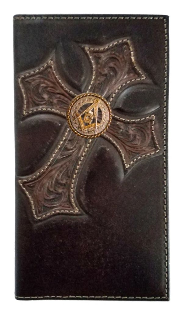 Master Mason Blue Lodge Wallet - Ariat Premium Shield