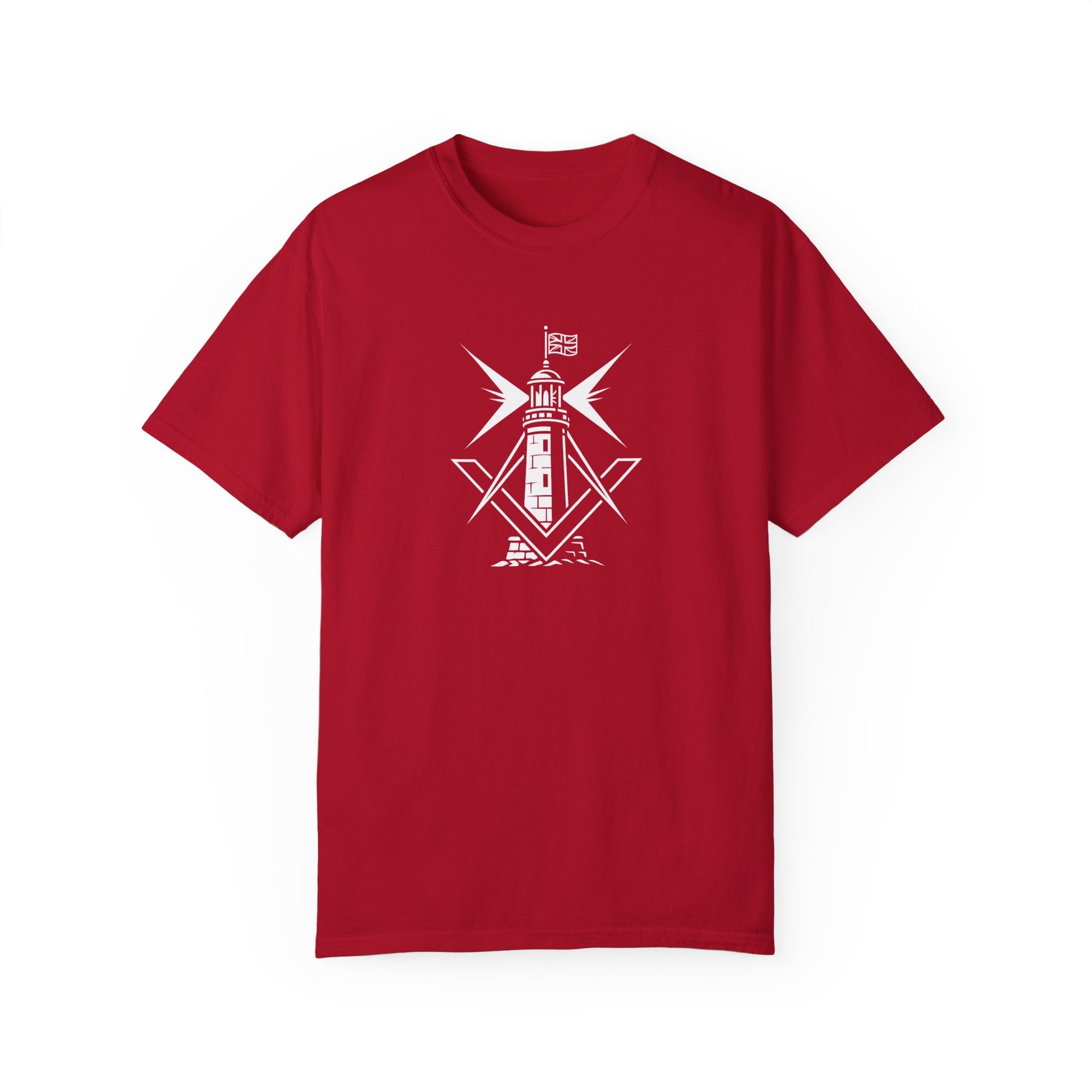 Master Mason Craft T-Shirt - United Kingdom Beacon of Brotherhood - Bricks Masons
