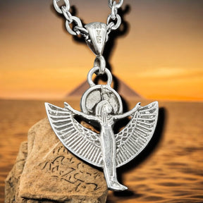 Isis Medal in Silver 3 x 2.5 cm 4 g Art 616 - Bricks Masons