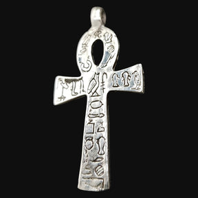 Ankh Cross of Life Pendant in Silver 5 x 2.5 cm 7 g Art 617 - Bricks Masons
