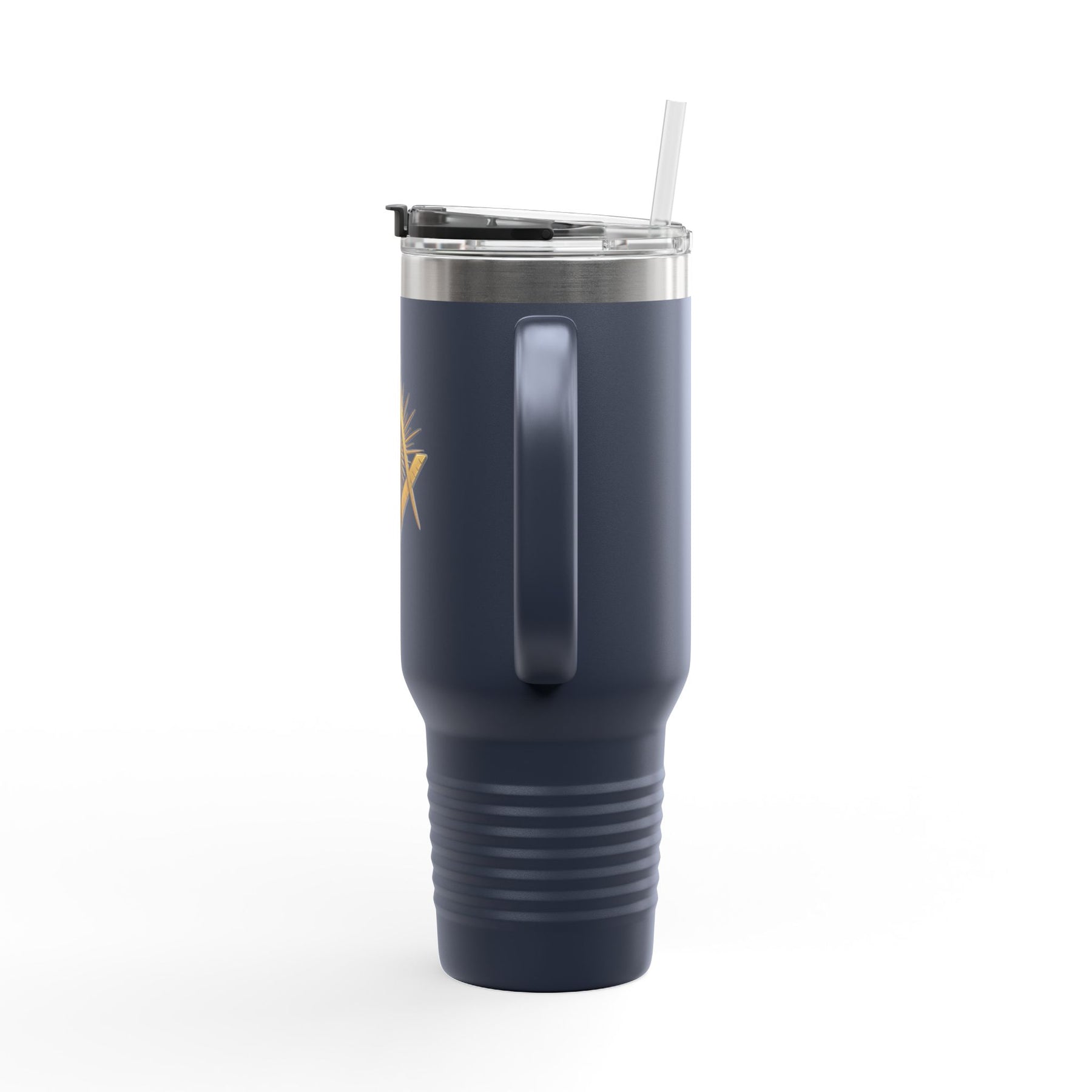 Master Mason Blue Lodge Ringneck Tumbler - Square & Compass with All-Seeing Eye