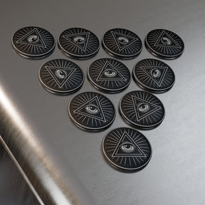 Eye Of Providence Magnet - Decorative Refrigerator - Bricks Masons
