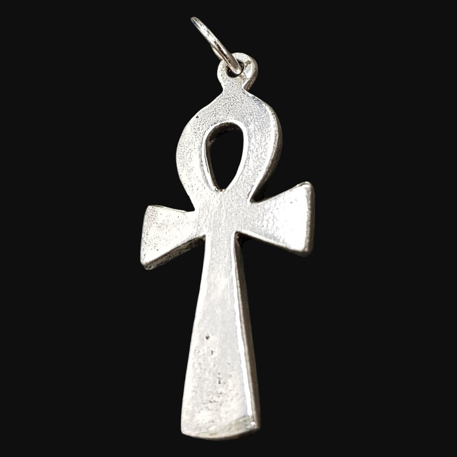 Ankh Cross of Life Pendant in Silver 3 x 1.5 cm 3 g Art 654 - Bricks Masons