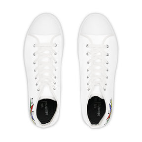 OES Sneaker - High Top Black & White Sole OES Star - Bricks Masons