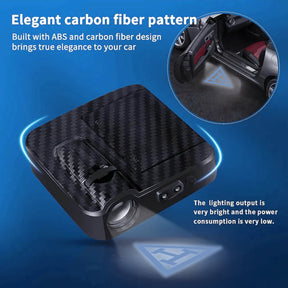 Royal Arch Chapter Car Door Light Projector - Customizable Wireless LED - Bricks Masons