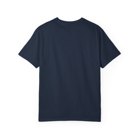 Master Mason Blue Lodge T-Shirt - Garment-Dyed Firefighter Tee - Bricks Masons