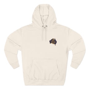 Master Mason Blue Lodge Australia Jurisdiction Hoodie - Signature Front Detail - Bricks Masons