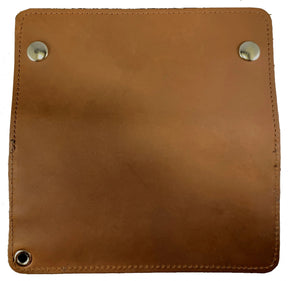 Widows Sons Wallet - Long Brown With Chain