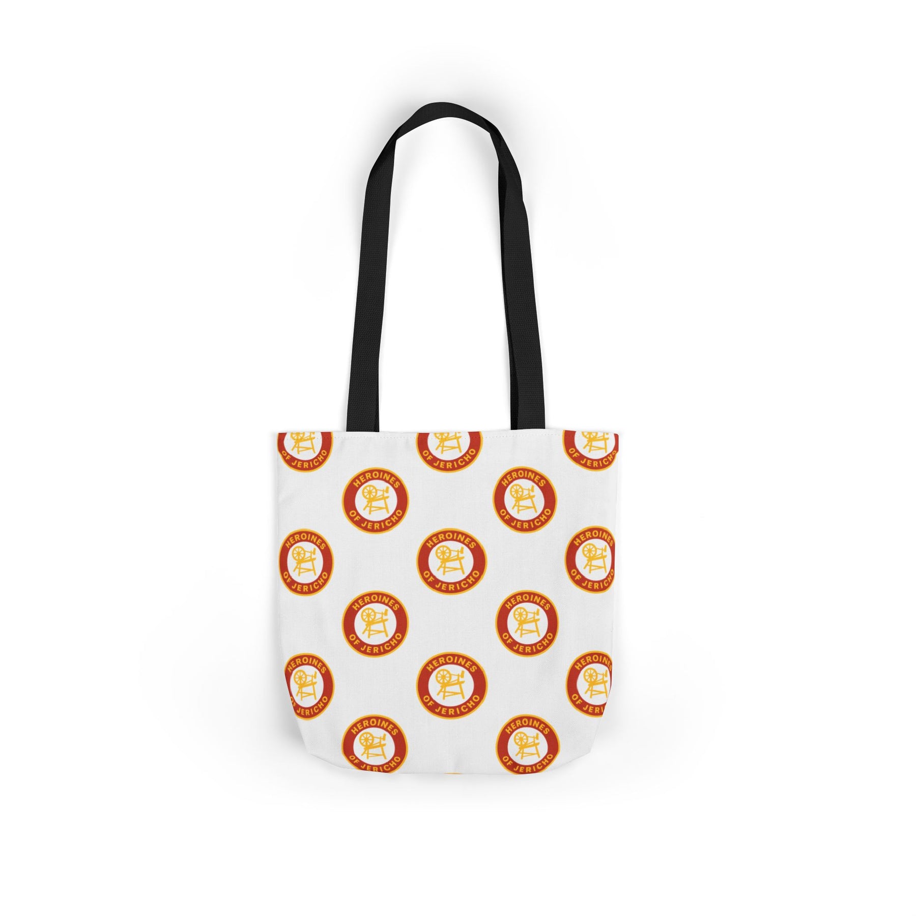 Heroines of Jericho Tote Bag - White & Yellow Polyester - Bricks Masons