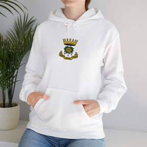 Rose of Seven Seals Hoodie - Soft Cotton Poly Blend Front Stitch Design - Bricks Masons