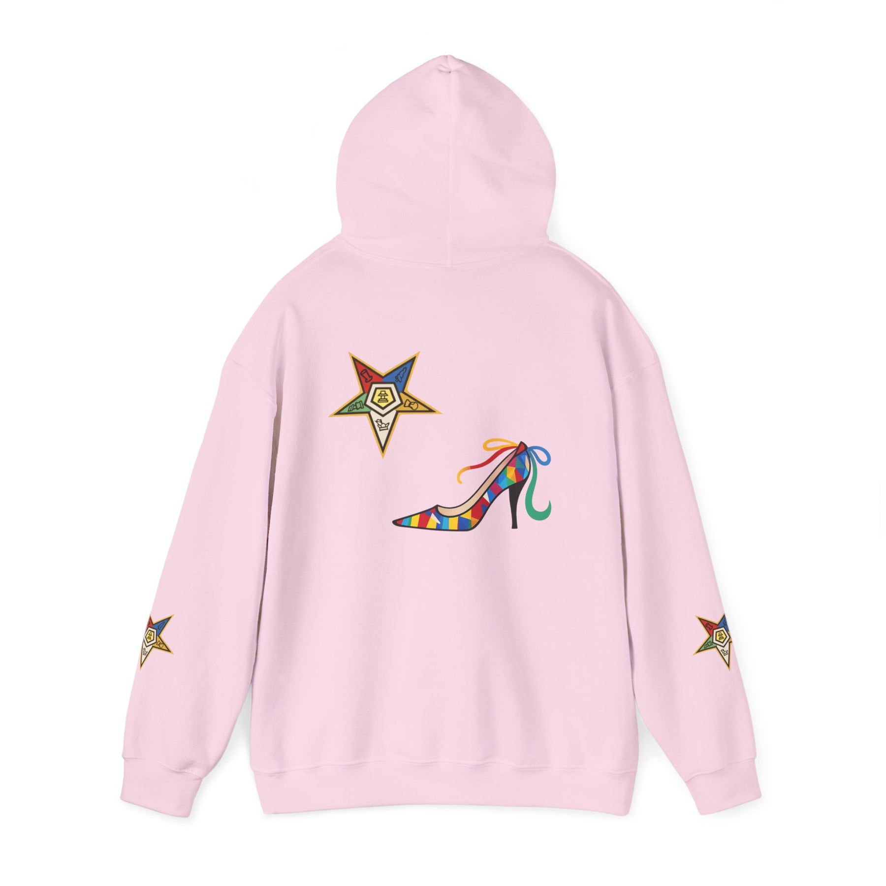 OES Hoodie - Faith Truth & Love with The Colorful Eastern Star - Bricks Masons