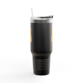 Royal Order of Jesters Ringneck Tumbler - 40oz Stainless Steel & Insulated - Bricks Masons