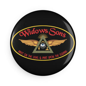 Widows Sons Magnet - Decorative Refrigerator - Bricks Masons