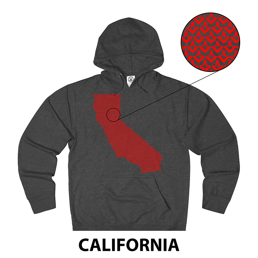 Masonic Hoodie - CALIFORNIA State