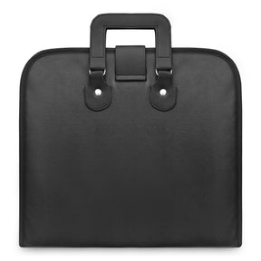 Apron Case - Soft Imitation Leather With Silver Metal Lock - Bricks Masons