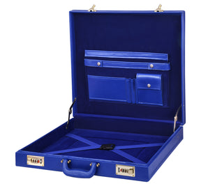 Universal Apron Case - Blue Embroidery Personalization With Various Sizes & Materials - Bricks Masons