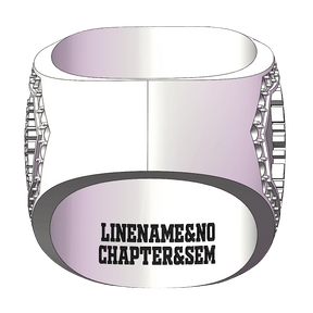 Master Mason Blue Lodge Ring - Prince Hall 18k Yellow Gold Plated Face - Bricks Masons