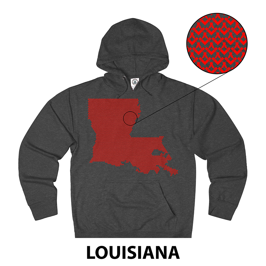 Masonic Hoodie - LOUISIANA State