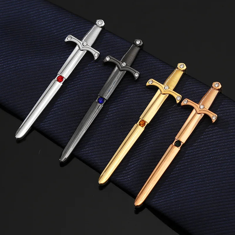 Knights Templar Commandery Tie clip  - Copper Material Sword Shape