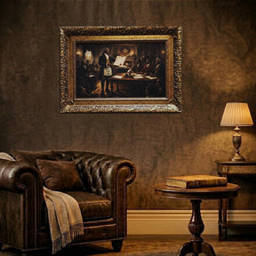 Masonic Canvas - The Founding of African Lodge - Bricks Masons