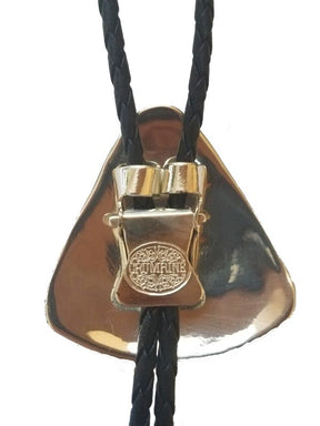 Master Mason Blue Lodge Bolo Tie -Sterling Silver Plated Square & Compass