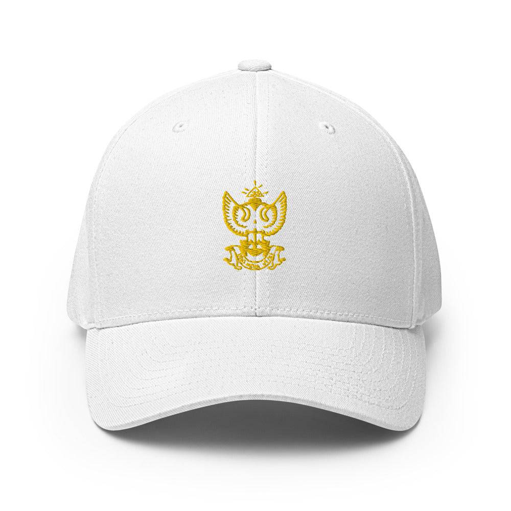 33rd Degree Scottish Rite Baseball Cap -Wings Up Golden Embroidery