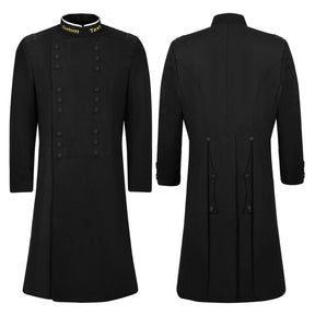 Commander & Grand Commander Knights Templar Frock Coat - Tall & Customizable - Bricks Masons