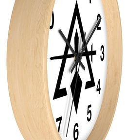 Council Clock - Wooden Frame - Bricks Masons