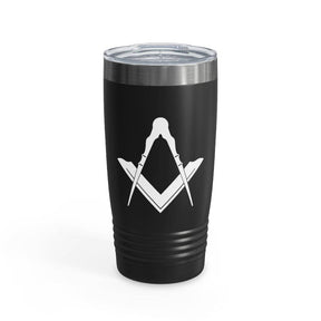 Master Mason Blue Lodge Ringneck Tumbler - 20oz Square & Compass