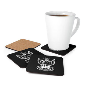 33rd Degree Scottish Rite Coaster - Wings Up 4 Pieces Set