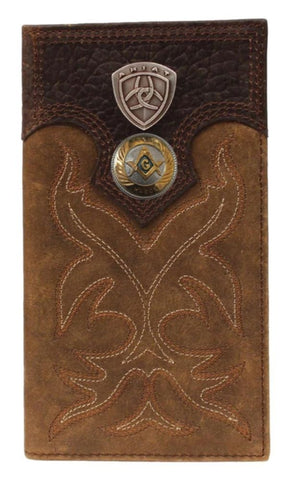 Master Mason Blue Lodge Wallet - Ariat Premium Shield