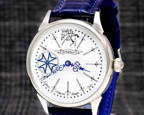 Master Mason Blue Lodge Wristwatch - Templiers - Bricks Masons