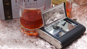 Master Mason Blue Lodge Flask - Free Custom Engraved