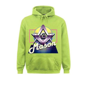 Master Mason Blue Lodge Hoodie - Square & Compass G (Multiple Colors)