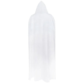 Knights Templar Cloak - White & Black Polyester - Bricks Masons