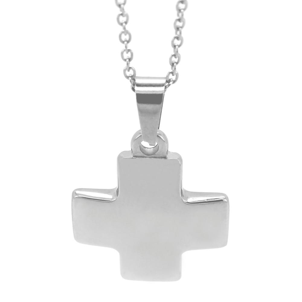 Knights Templar Necklace - Silver Stainless Stee - Bricks Masons