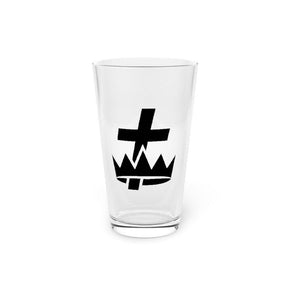 Knights Templar Pint Glass - 16oz - Bricks Masons