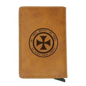 Knights Templar Wallet - Credit Card Holder (4 colors) - Bricks Masons