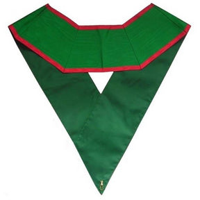 Knights of St. Andrew Scottish Rite English Regulation Collar - Green